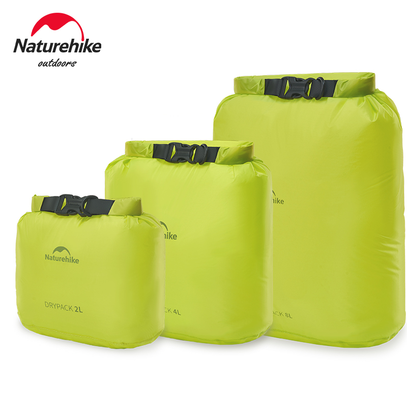 Dry Bag Roll Top - Naturehike 水泳防水ドライバッグ防水圧縮収納袋ラフティングカヤックトレッキングフローティングセーリングドライサック
