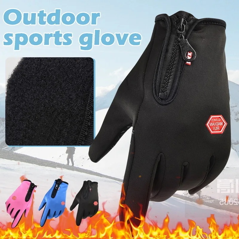 Spearfishing Glove - 男女兼用冬用グローブ1～3組、暖かいタクティカルグローブ、タッチスクリーン対応、防水、ハイキング、スキー、釣り、サイクリング用、滑り止めグローブ