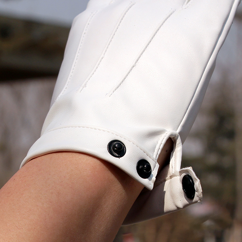 Pu レザー指なし手袋男性女性フィットネススポーツボタンスト - Spearfishing Glove のレビューと価格