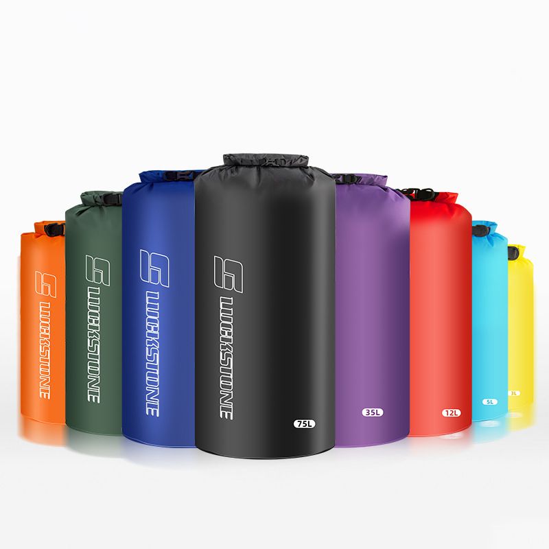 3/5/8/12/15/25/35/75L 防水ドライバッグ - Dry Bag Roll Top のレビューと価格
