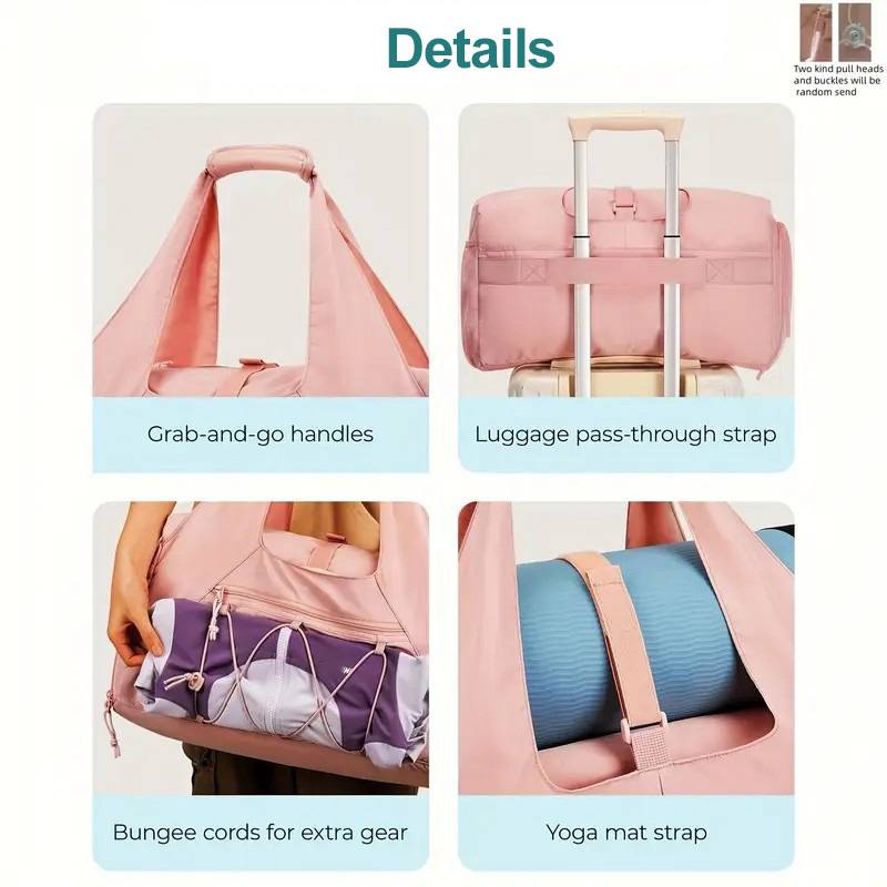 ヨガマットバッグ ジムフィットネスハンドバッグ 女性男性用  - Dry Bag Roll Top のレビューと価格