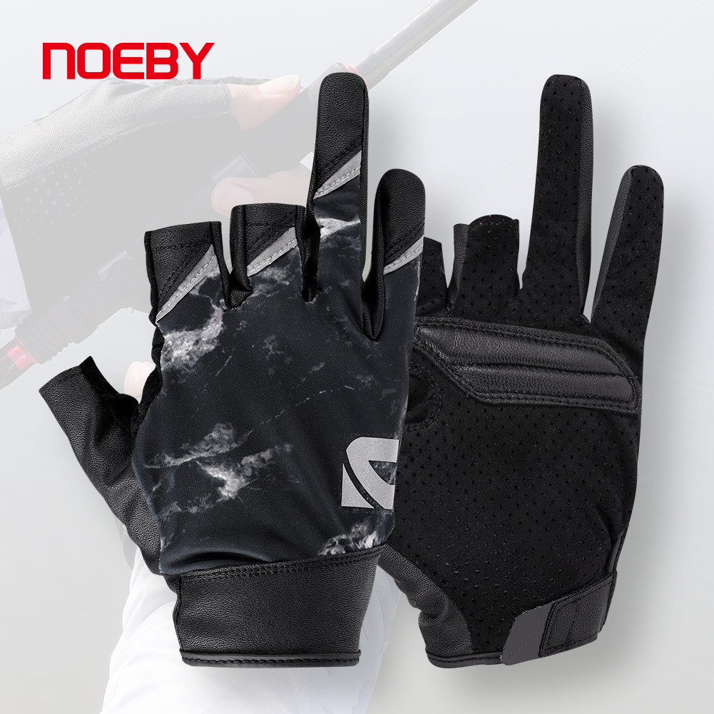 Noeby-ハーフフィンガーフィッシング用グローブ,日焼け止 - Spearfishing Glove のレビューと価格