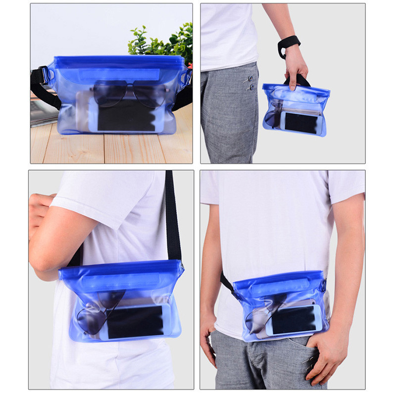 水泳、ラフティング、ダイビング用の防水携帯電話収納バッグ - - Dry Bag Roll Top のレビューと価格