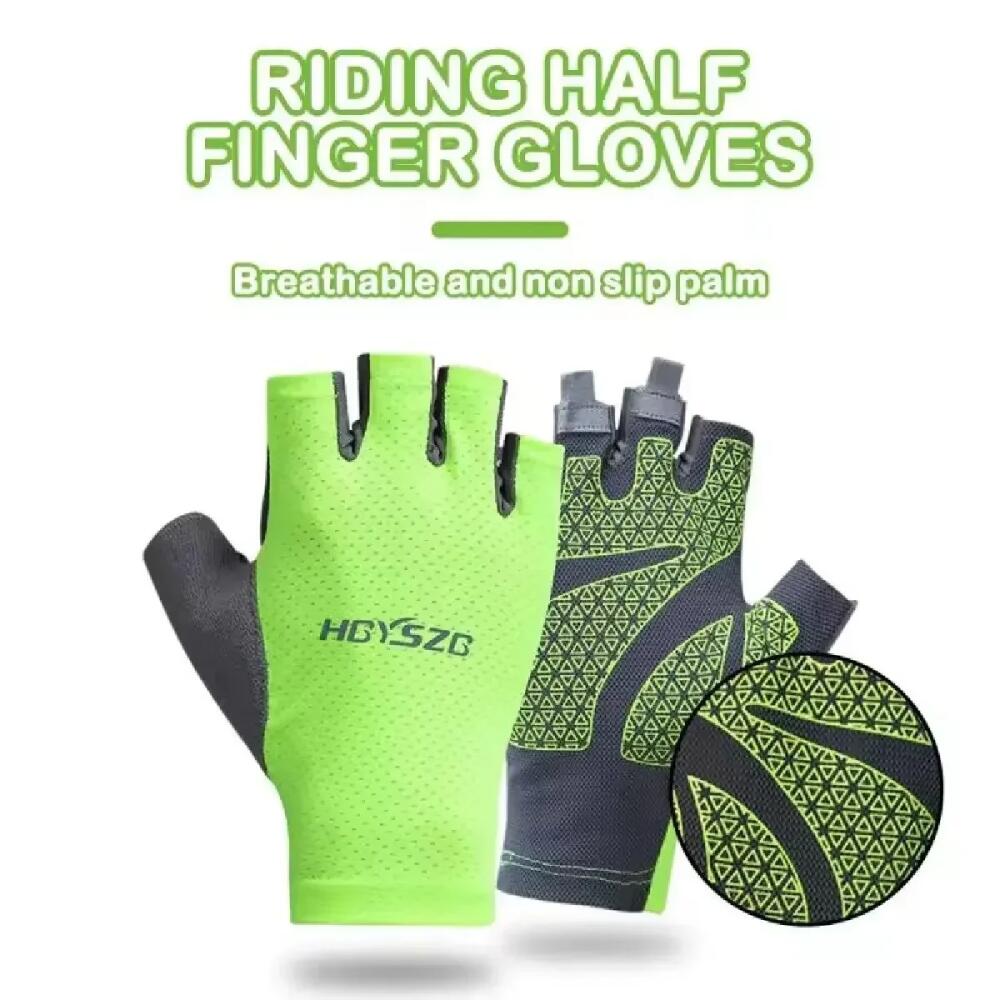 夏サイクリング手袋指なしフィットネス釣り女性男性春ジム通気性 - Spearfishing Glove のレビューと価格