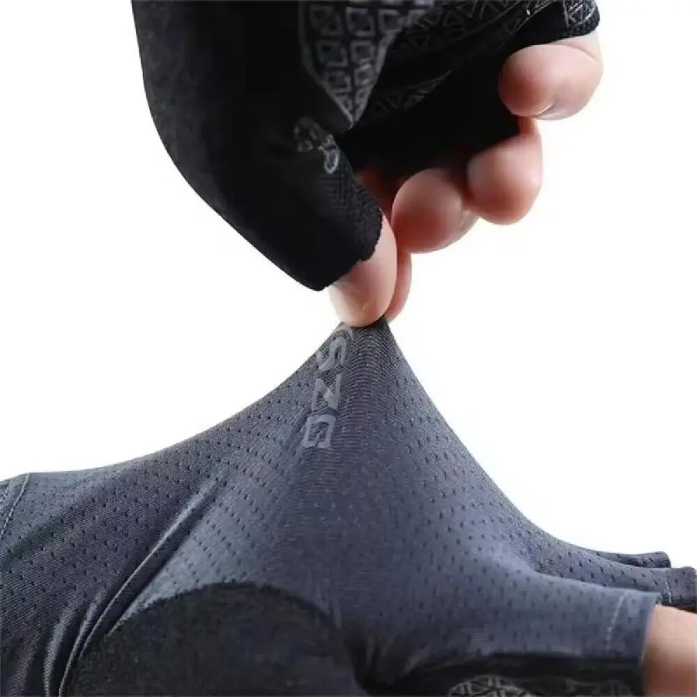 夏サイクリング手袋指なしフィットネス釣り女性男性春ジム通気性 - Spearfishing Glove のレビューと価格