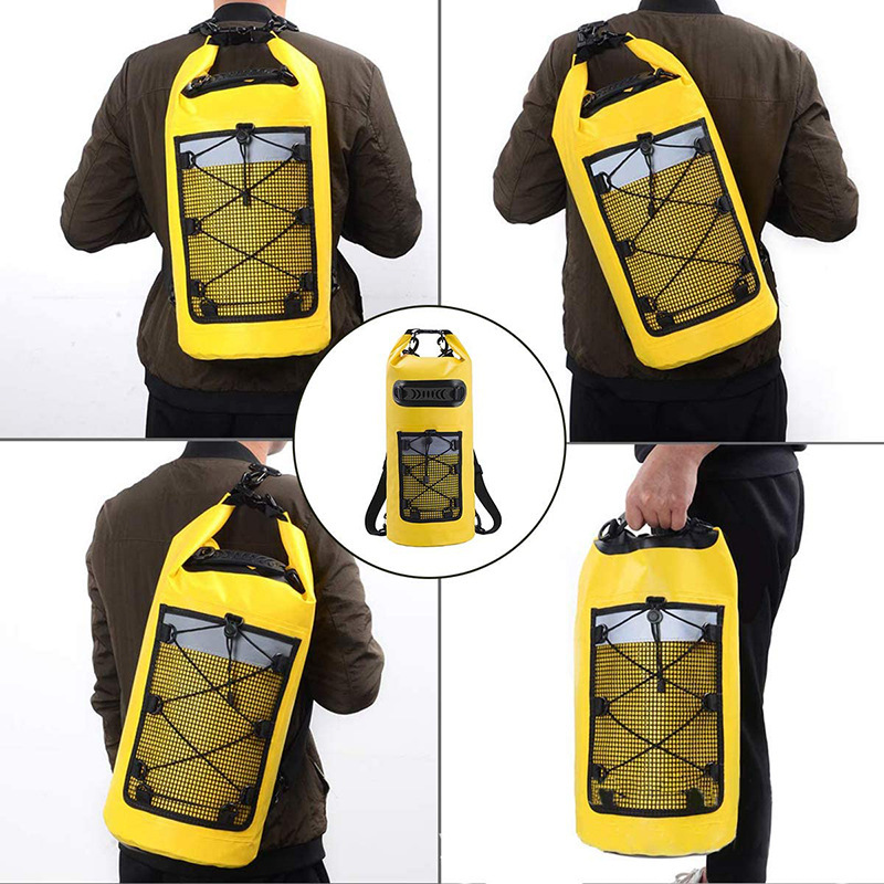 10/20L 防水バッグバックパック水泳カヤックトレッキング - Dry Bag Roll Top のレビューと価格